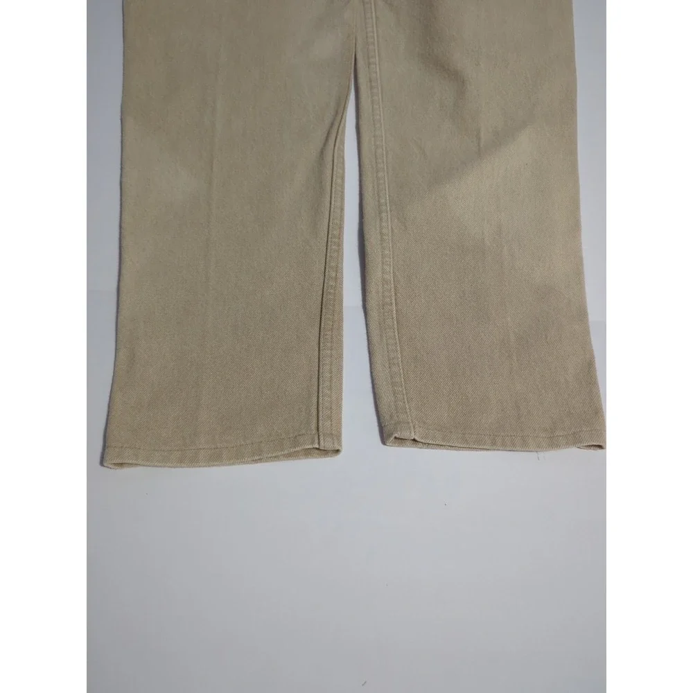 Vtg Levi's 550 Jeans Mens 32x36 Tan Khaki Relaxed Tapered Leg USA 90s USA
